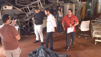 TCE-GO inspeciona equipamentos descartados pelo Hugo