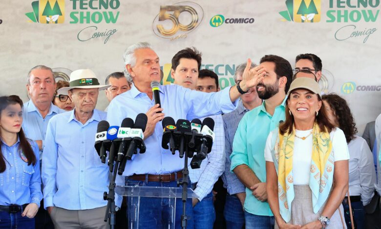 Caiado anuncia obras viárias em Rio Verde
