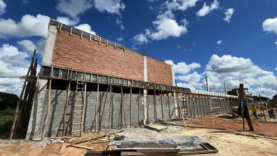 Avanço nas obras da policlínica de Mozarlândia