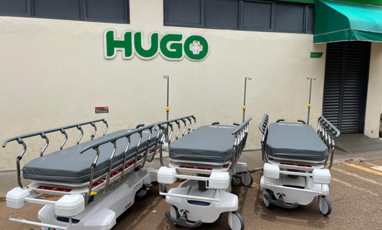 Hugo recebe 280 novos equipamentos