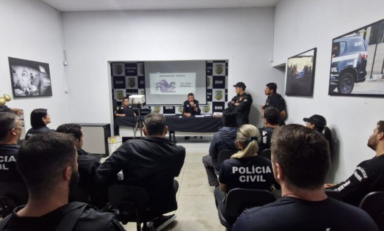 Megaoperação da PCGO prende 18 faccionados por homicídios e tráfico