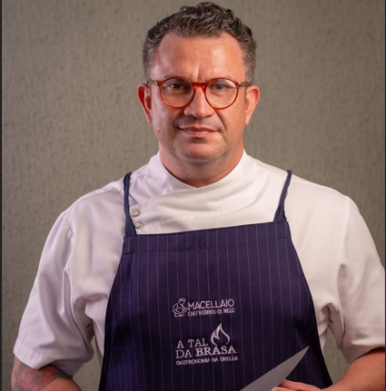 Chef Rodrigo Macellaio oferece workshop sobre gastronomia na grelha