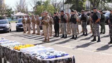 Operação Brasil Central divisas termina com 147 prisões e 4 Toneladas de drogas