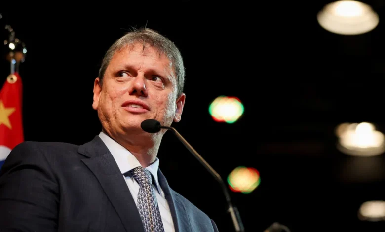 Tarcísio apoia Bolsonaro e confirma presença em ato na capital paulista