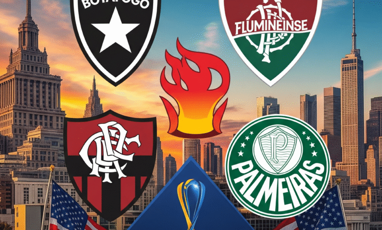 Confira os próximos jogos de Botafogo, Fluminense, Flamengo e Palmeiras no Mundial