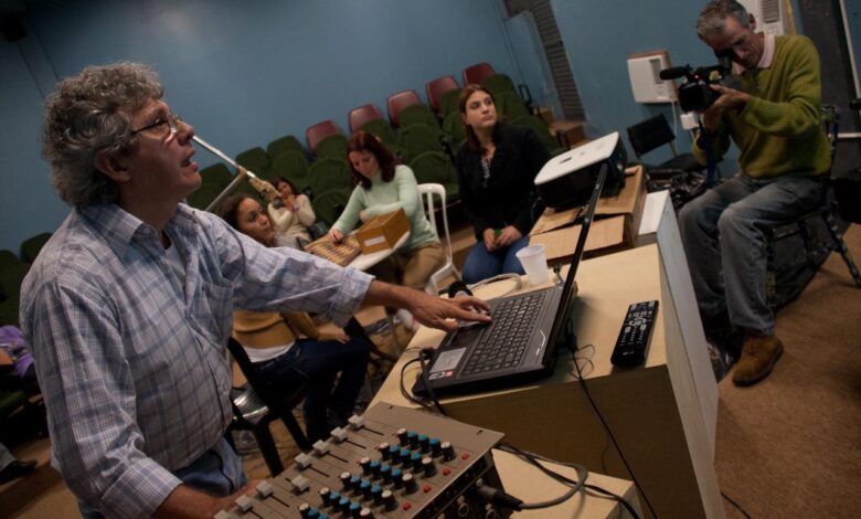 Beto Strada ministra oficina de dublagem em Goiânia