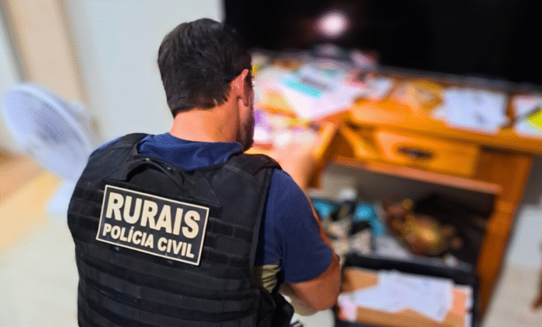 Polícia de Goiás prende suspeito de furto milionário em Buriti Alegre