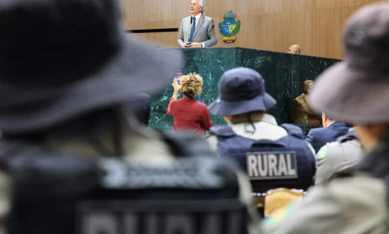 Caiado anuncia nova unidade do Batalhão Rural e queda de 80% nos roubos no campo