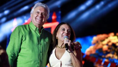 Caiado e Gracinha à Frente dos Festejos do Arraiá do Bem