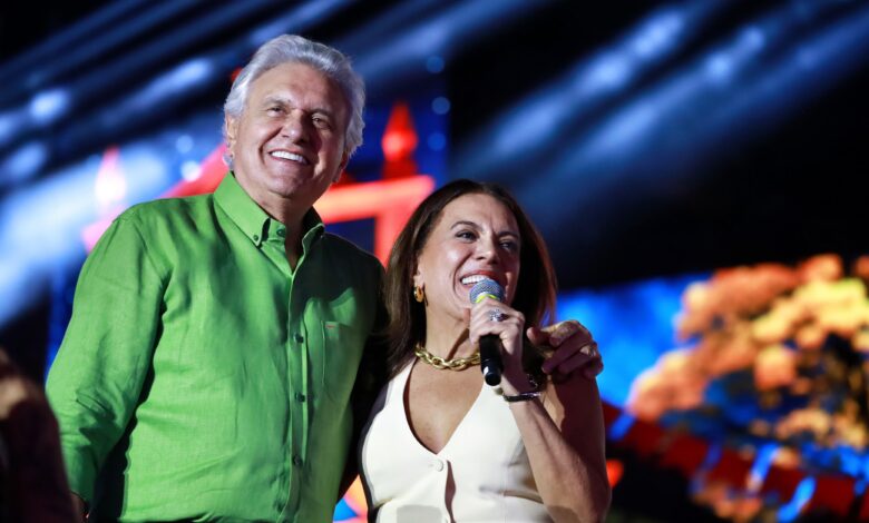 Caiado e Gracinha à Frente dos Festejos do Arraiá do Bem