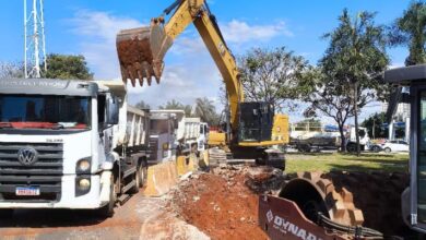 Obras da Seinfra ampliam avenidas Jamel Cecílio e Rua 69 no Jardim Goiás