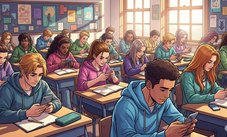 Aprovada na CCJ emenda que restringe celulares em sala de aula