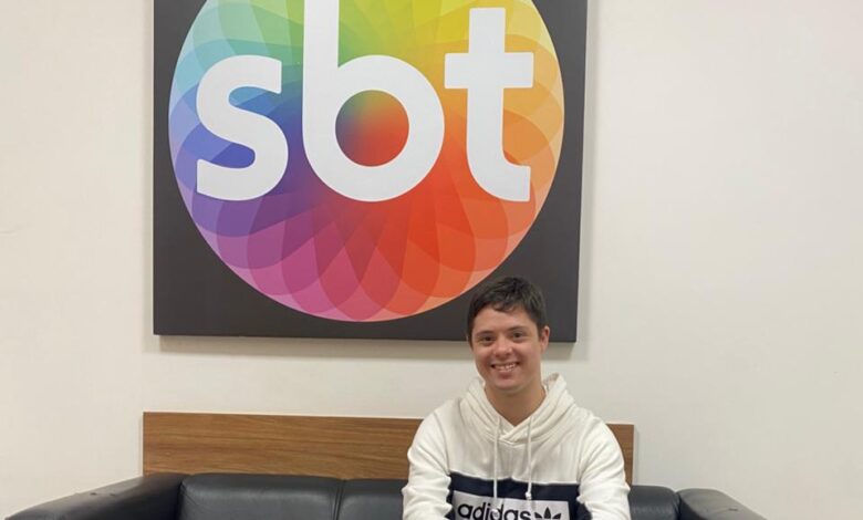 João Vitor grava minissérie para o SBT