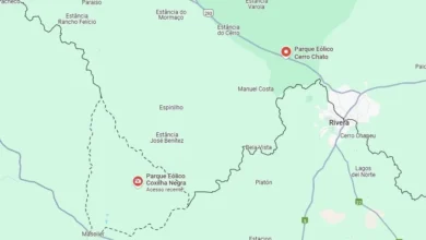 Usina eólica reacende tensão na fronteira Brasil-Uruguai