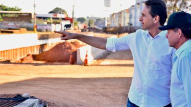 Avanço das obras na Avenida das Nações e Eixos Estruturantes