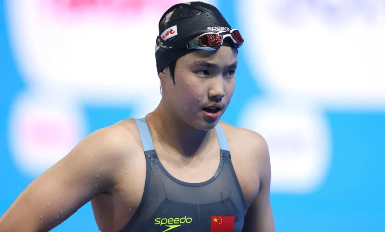 Nadadora chinesa de 12 anos choca o mundo no Mundial