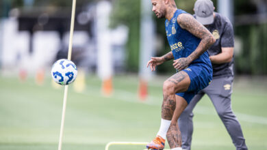 Neymar avança na recuperação e pode encarar Fluminense