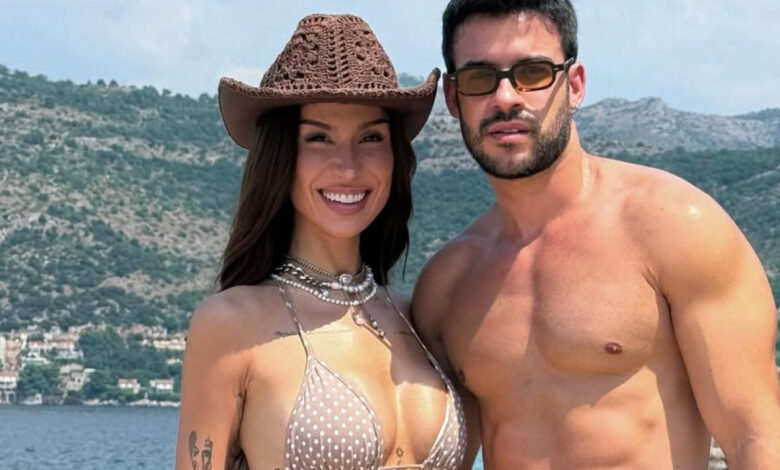 Bianca Andrade curte Croácia com namorado Diego Cruz
