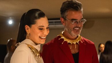 Coleção “Chuva” une arte, arquitetura e joalheria em criação de Anna Prata e Leo Romano