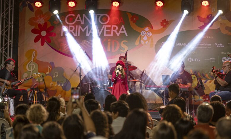 Canto da Primavera Kids 2025 foca em formação e talento em Pirenópolis