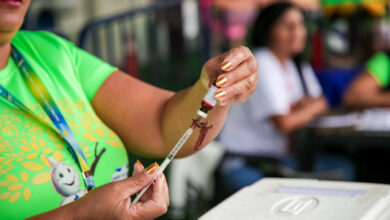 Ameaça de sarampo faz Mabel reforçar campanha de vacinação