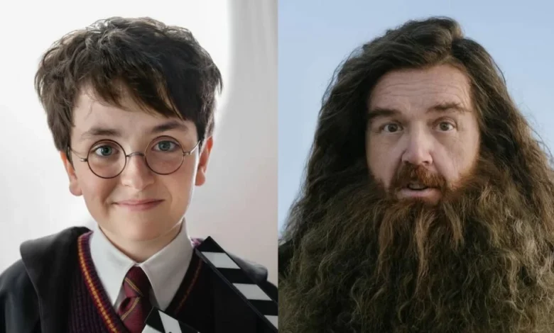 Série Harry Potter grava cena icônica com Nick Frost