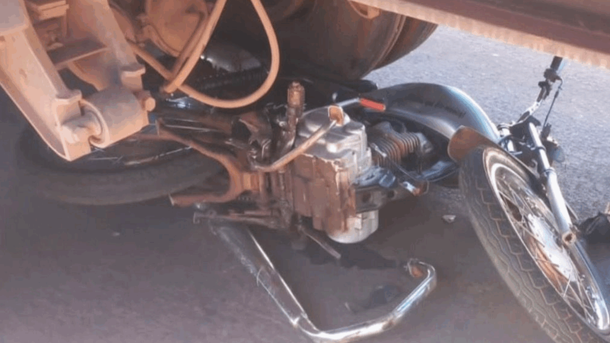 Motociclista arrastado por caminhão em Jataí sobrevive - Imagem do artigo