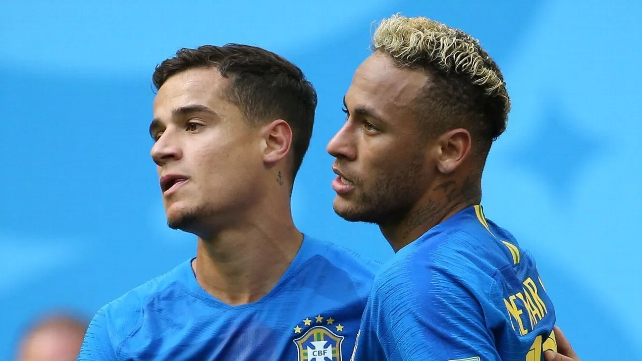 Santos x Vasco: Neymar e Coutinho reencontram-se rivais - Imagem do artigo