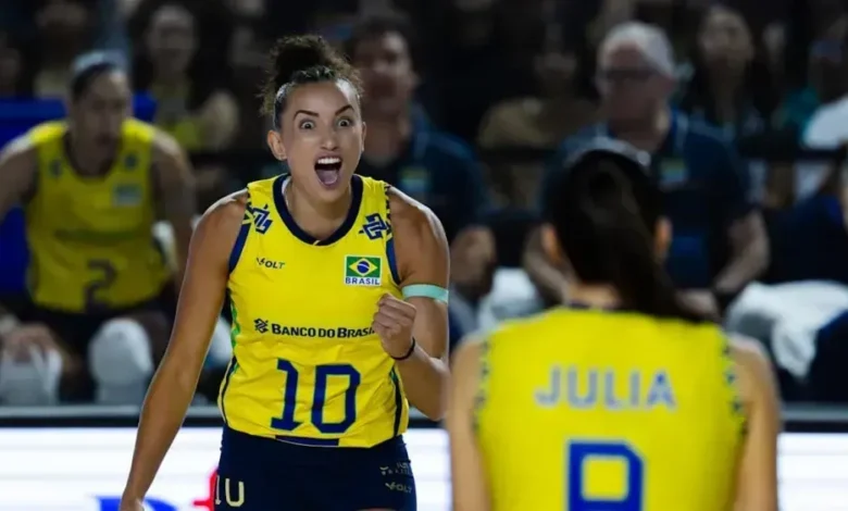 Brasil supera França no Mundial feminino de vôlei