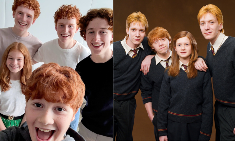 Família Weasley surge na série Harry Potter da HBO Max