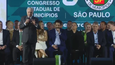 Temer elogia Tarcísio e pede que prefeitos o imitem em SP