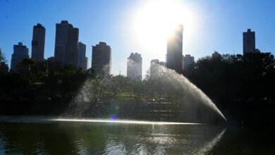 Fonte do Parque Vaca Brava usou peça retirada da Lagoa
