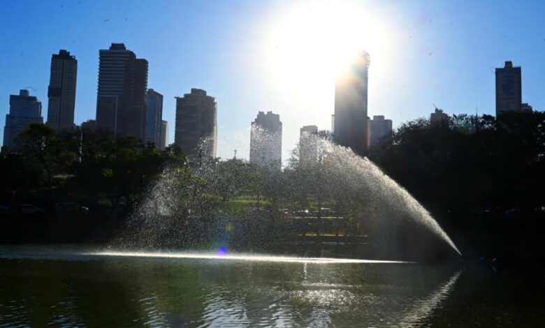 Fonte do Parque Vaca Brava usou peça retirada da Lagoa