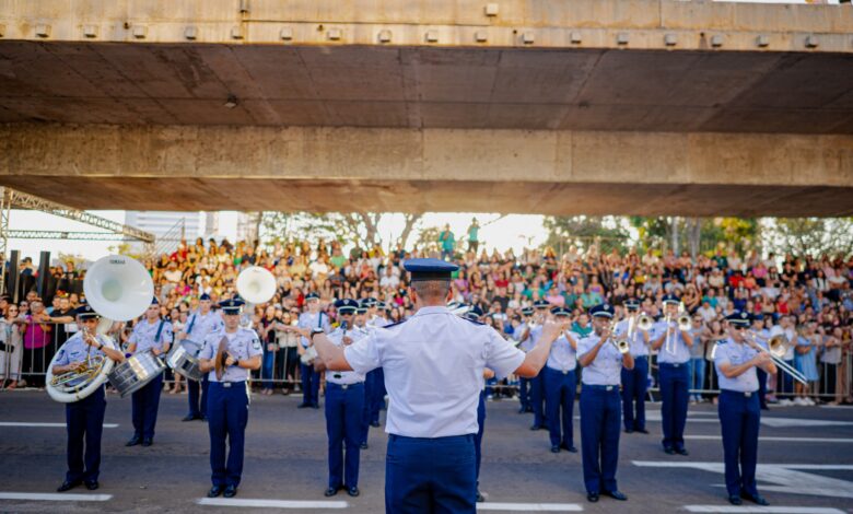 Semana da Pátria em Anápolis tem início com ato cívico