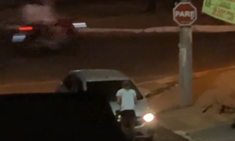 Triatleta atropelada em Goiânia ao filmar contramão