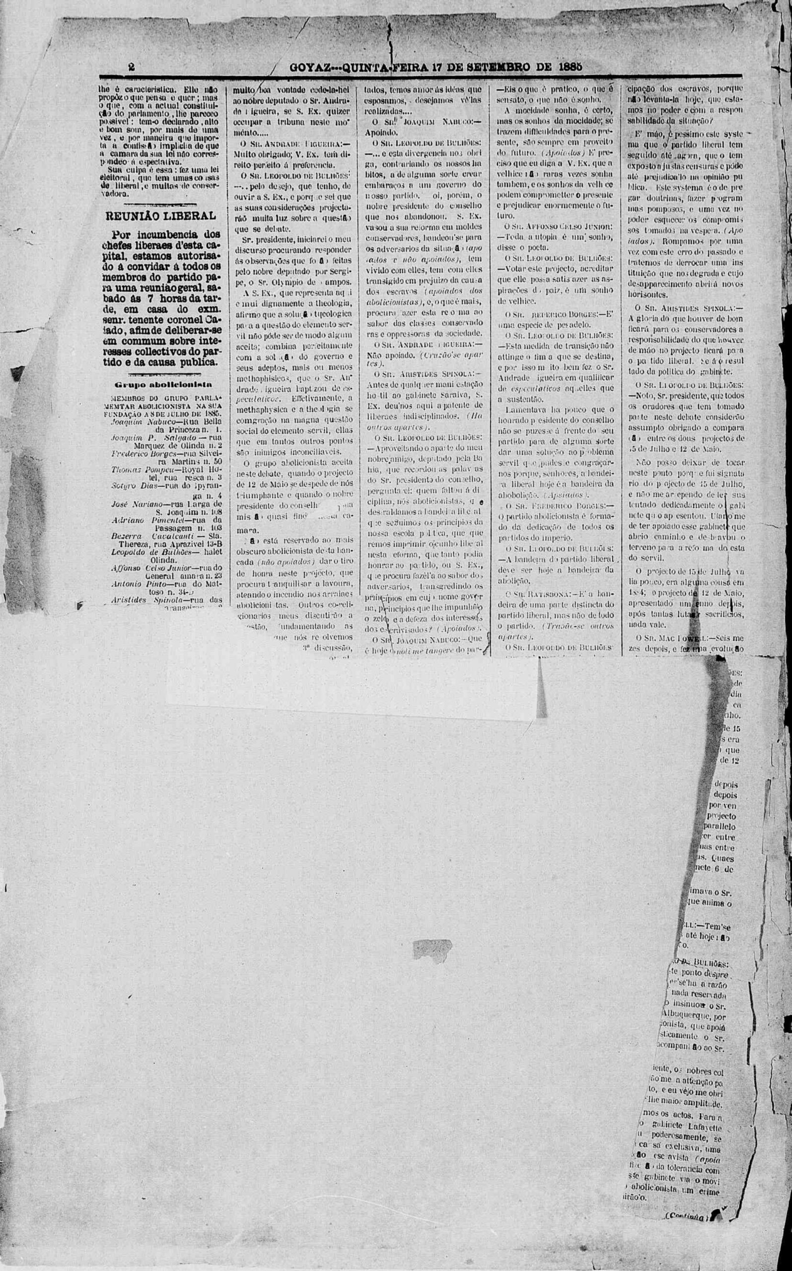 A Primeira edição do GOYAZ