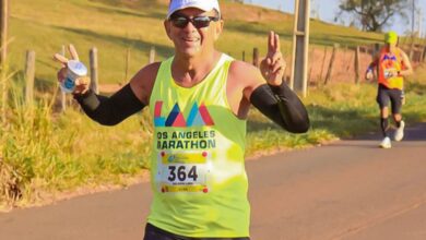 Ultramaratonista Nilson Lima na 12ª Maratona Internacional Goiânia