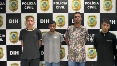 PC prende 4 por execução com tiro e facão em Goiânia