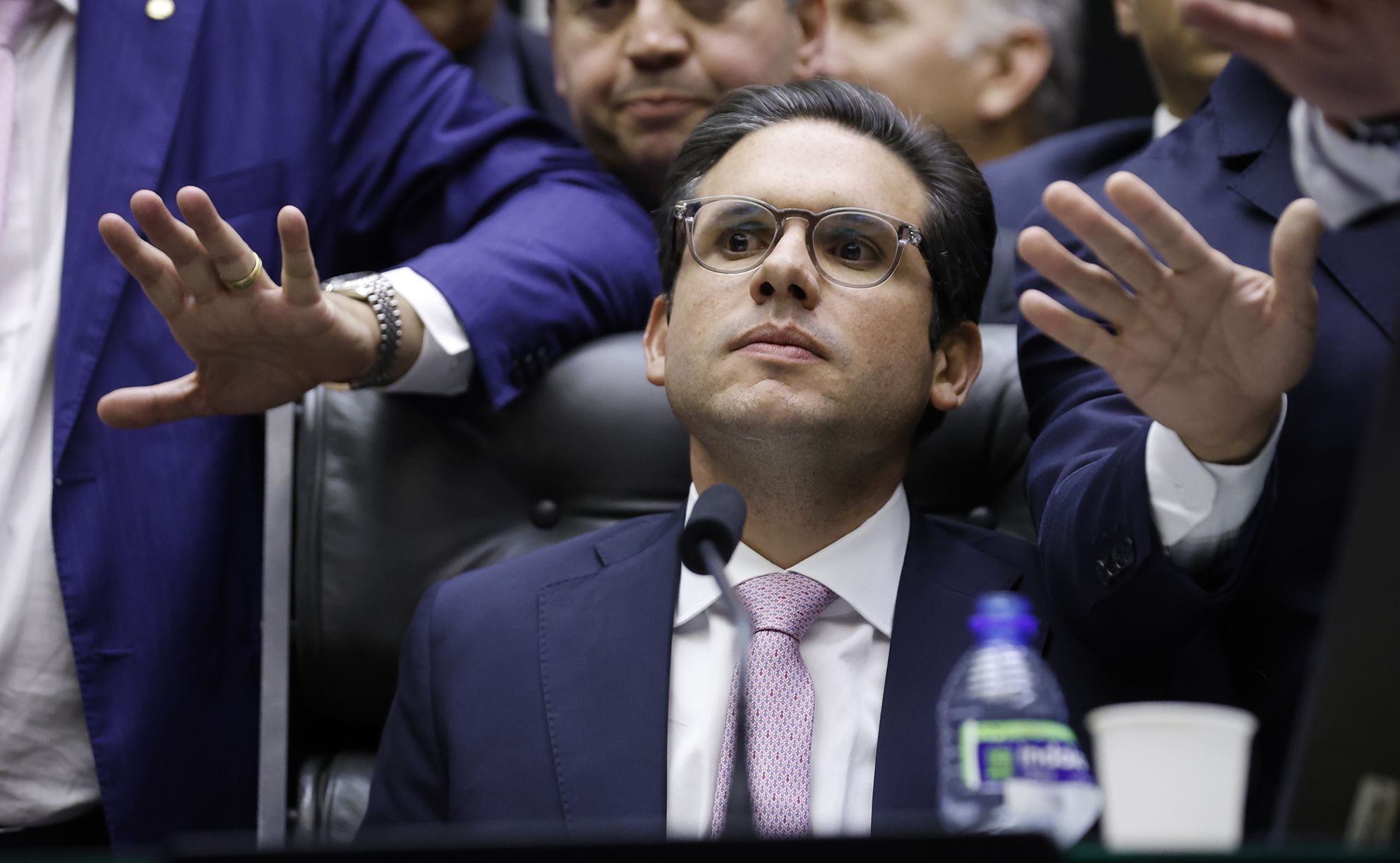 Hugo Motta descarta priorizar pautas bolsonaristas e define nova agenda na Câmara - Imagem do artigo original