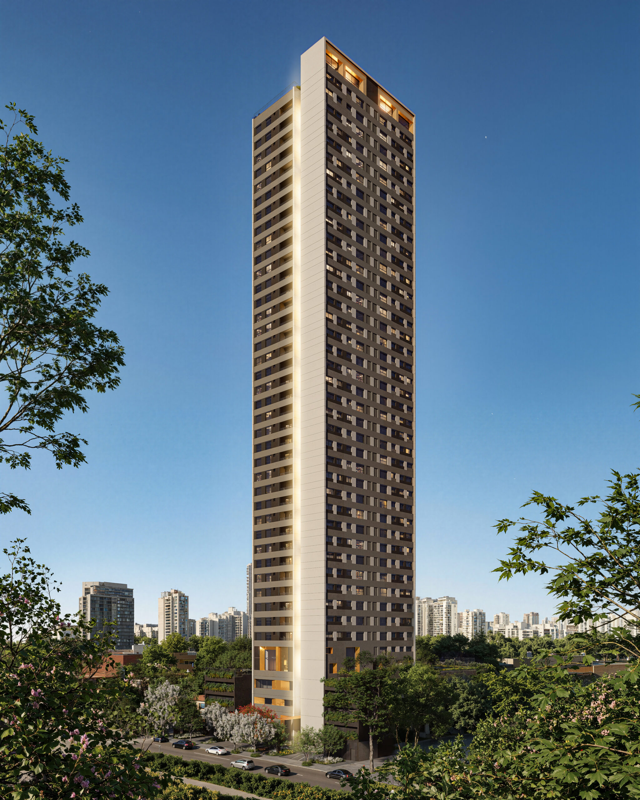 Entre o céu e a cidade: a preferência por apartamentos mais altos