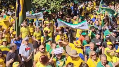 Discurso de Wilder de Moraes marca protesto em Goiânia