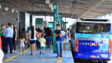 Terminal Praça da Bíblia em Goiânia reabre com ônibus elétricos