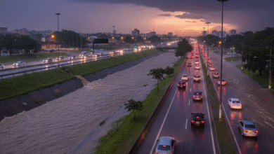 Série de desastres temporais revelam picos de severidade em Goiânia