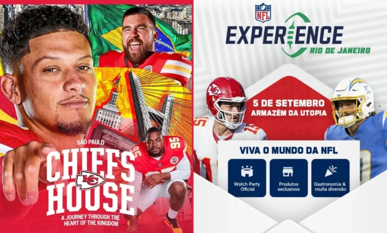 NFL São Paulo Game 2025 terá mais de 15 eventos no país