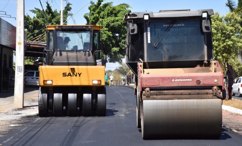 Recapeamento em Aparecida de Goiânia começa na Vila Brasília