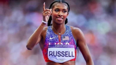 100 metros com barreiras: Masai Russell mira recorde