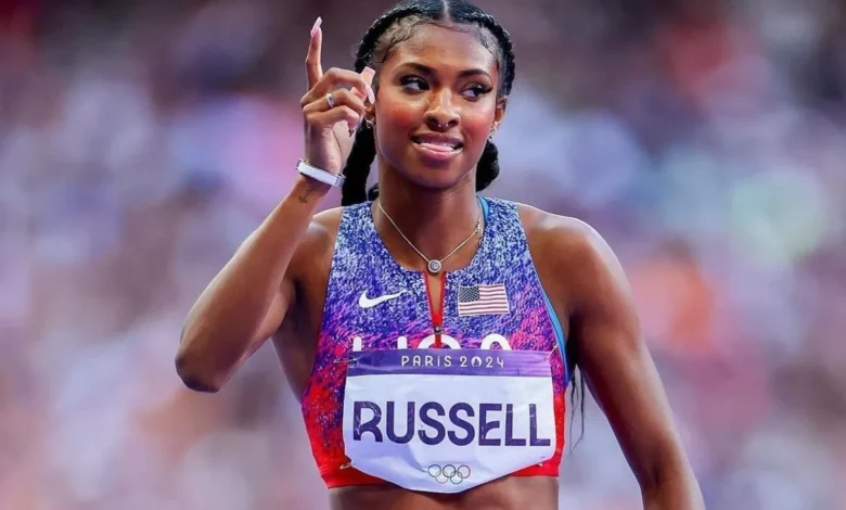 100 metros com barreiras: Masai Russell mira recorde