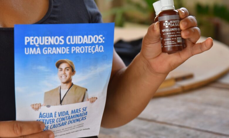 Ação educativa sobre uso seguro da água ocorre em Aparecida