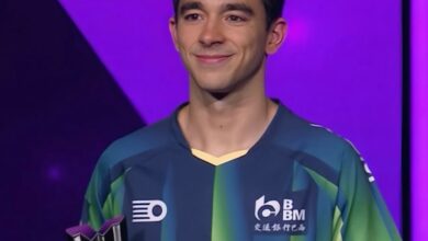 Hugo Calderano fica com a prata no WTT Champions Macau