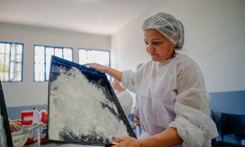 Oficina de pães gratuita ensina receitas em Anápolis